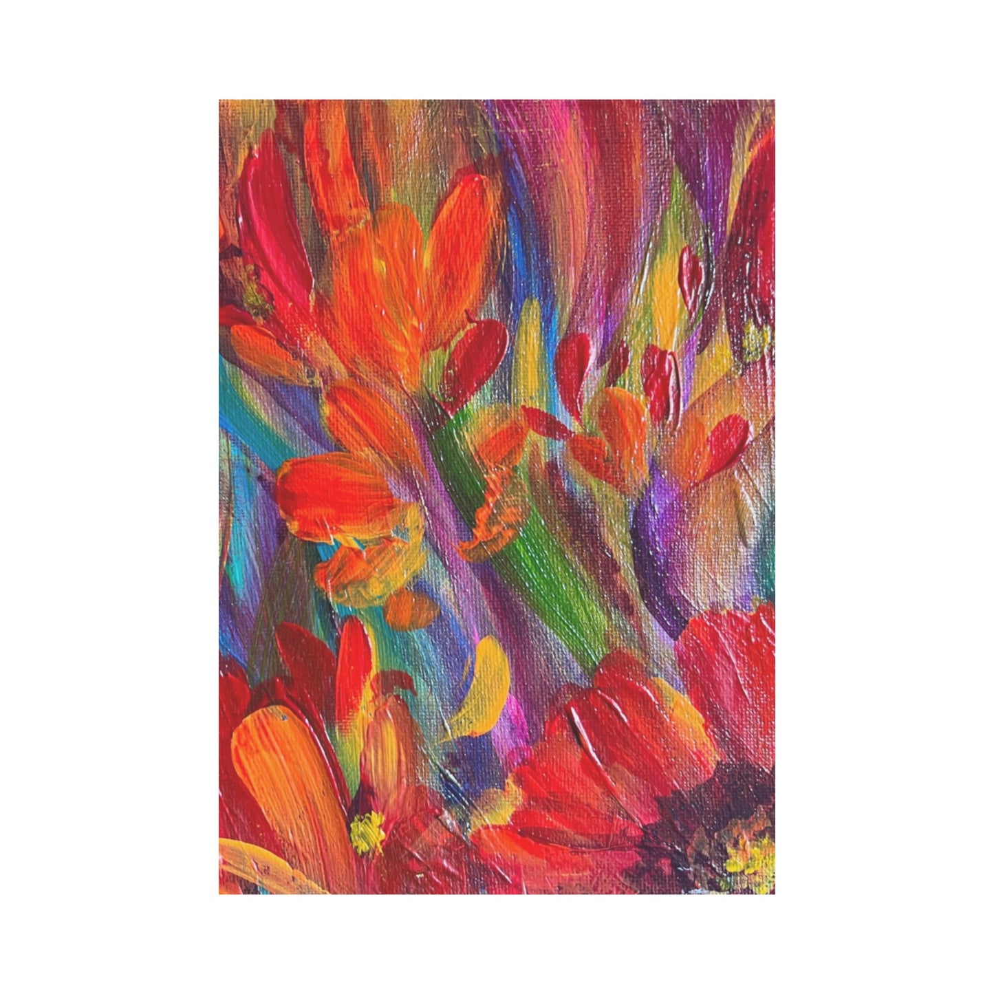 Garden Flag Brilliant Reds 28''x40'' (Twin Sides)