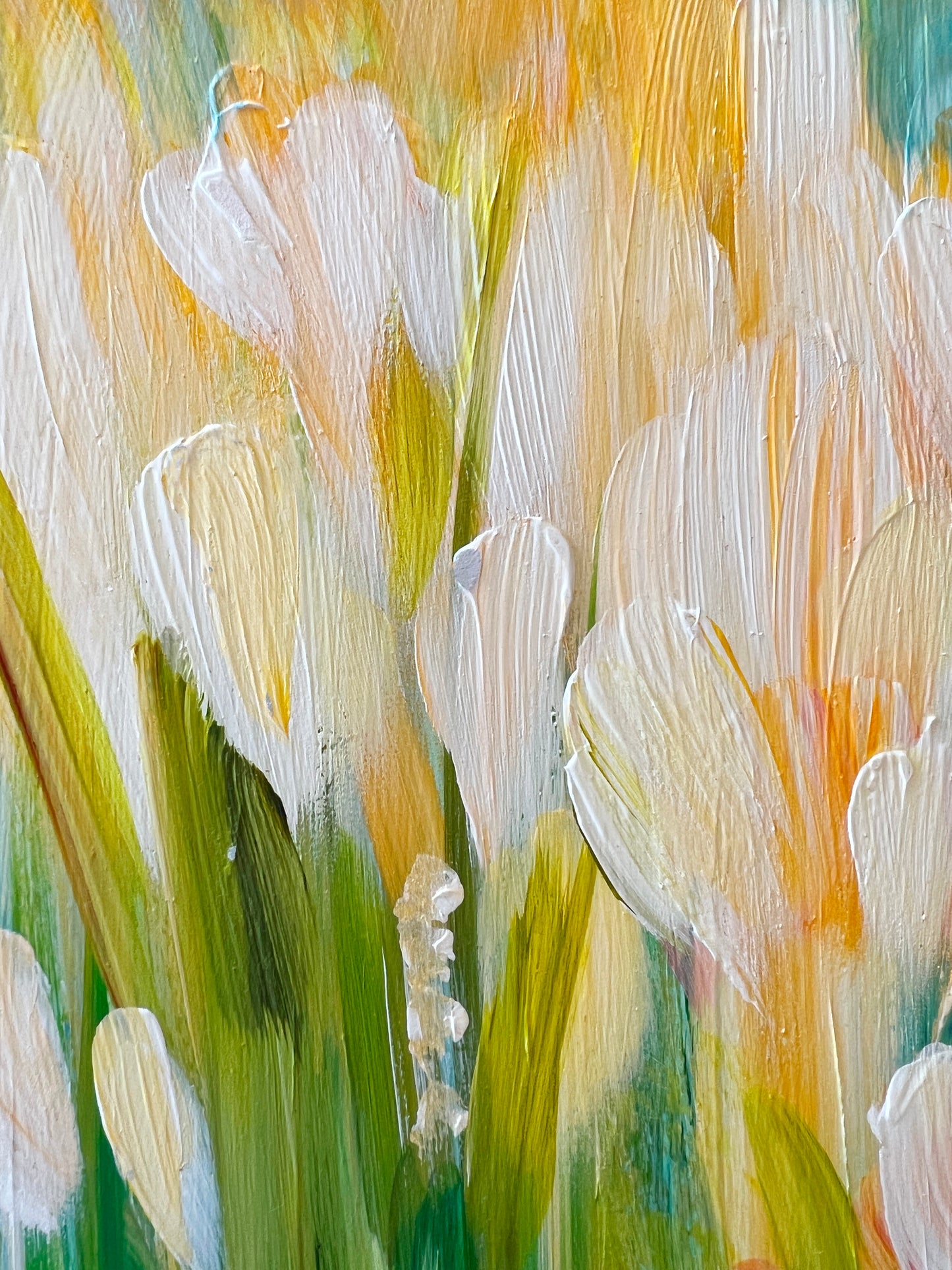 Arise - 11x14 Original Painting Acrylic on Metal