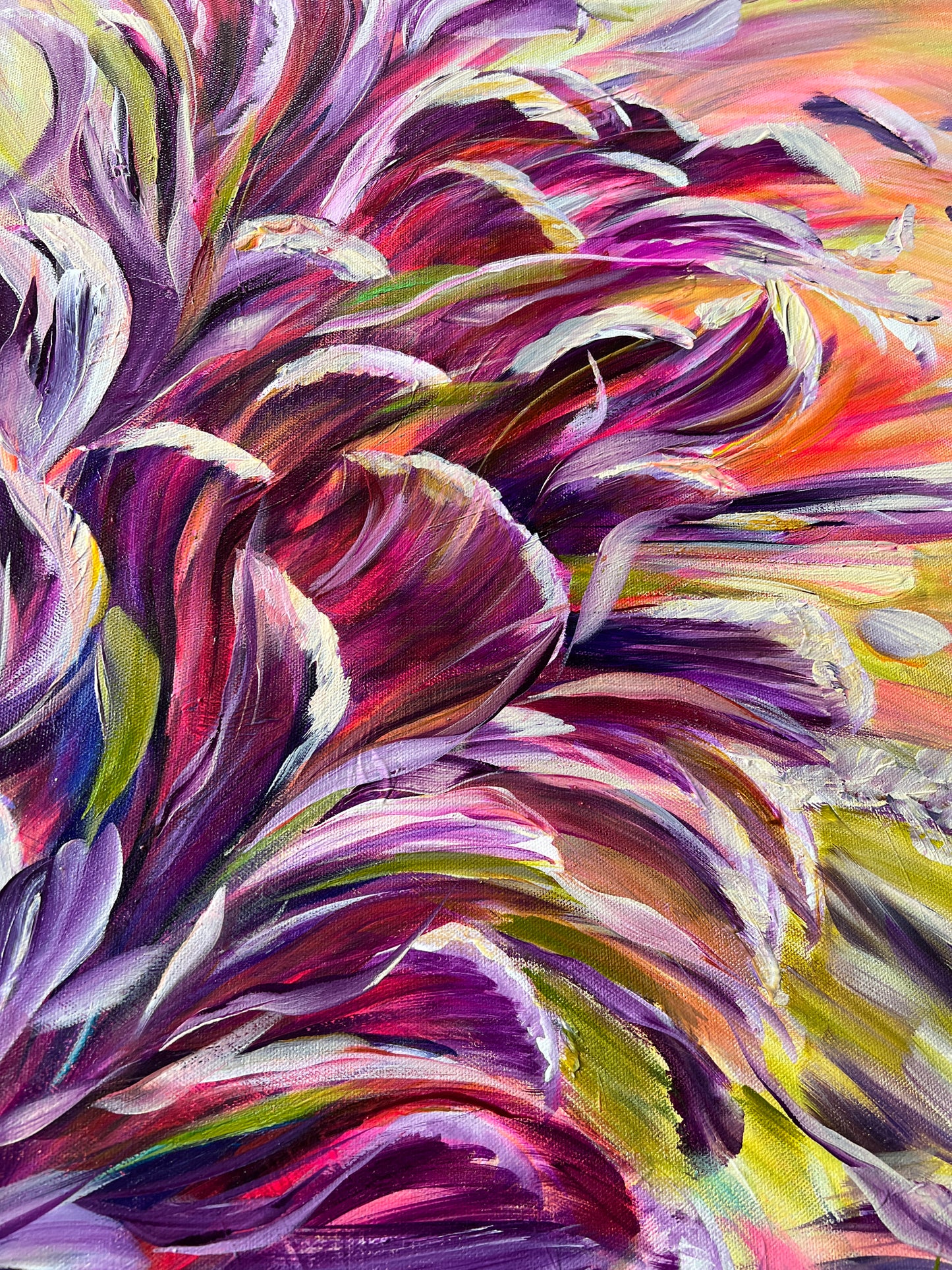 Rebirth - 24x36 Original Painting Acrylic on Canvas