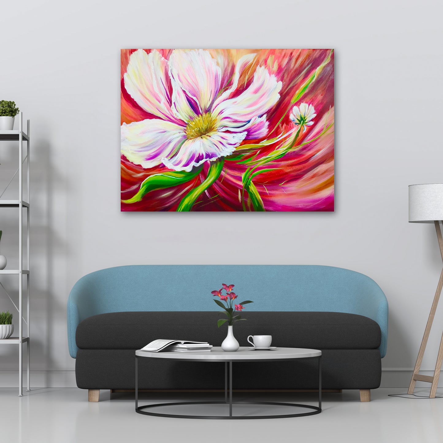 Cosmos - 36x48 Original Painting Acrylic on Canvas