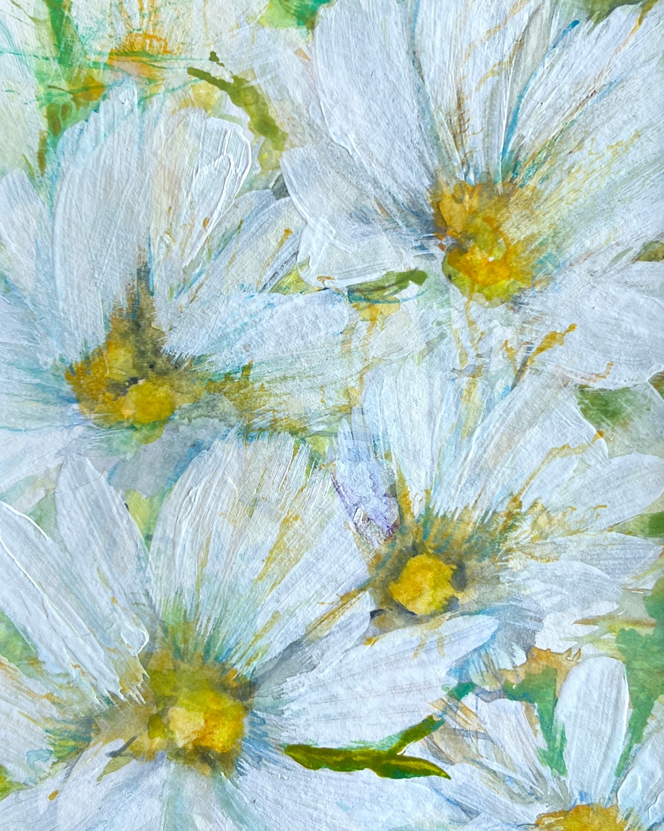ORIGINAL ART: Daisies 1