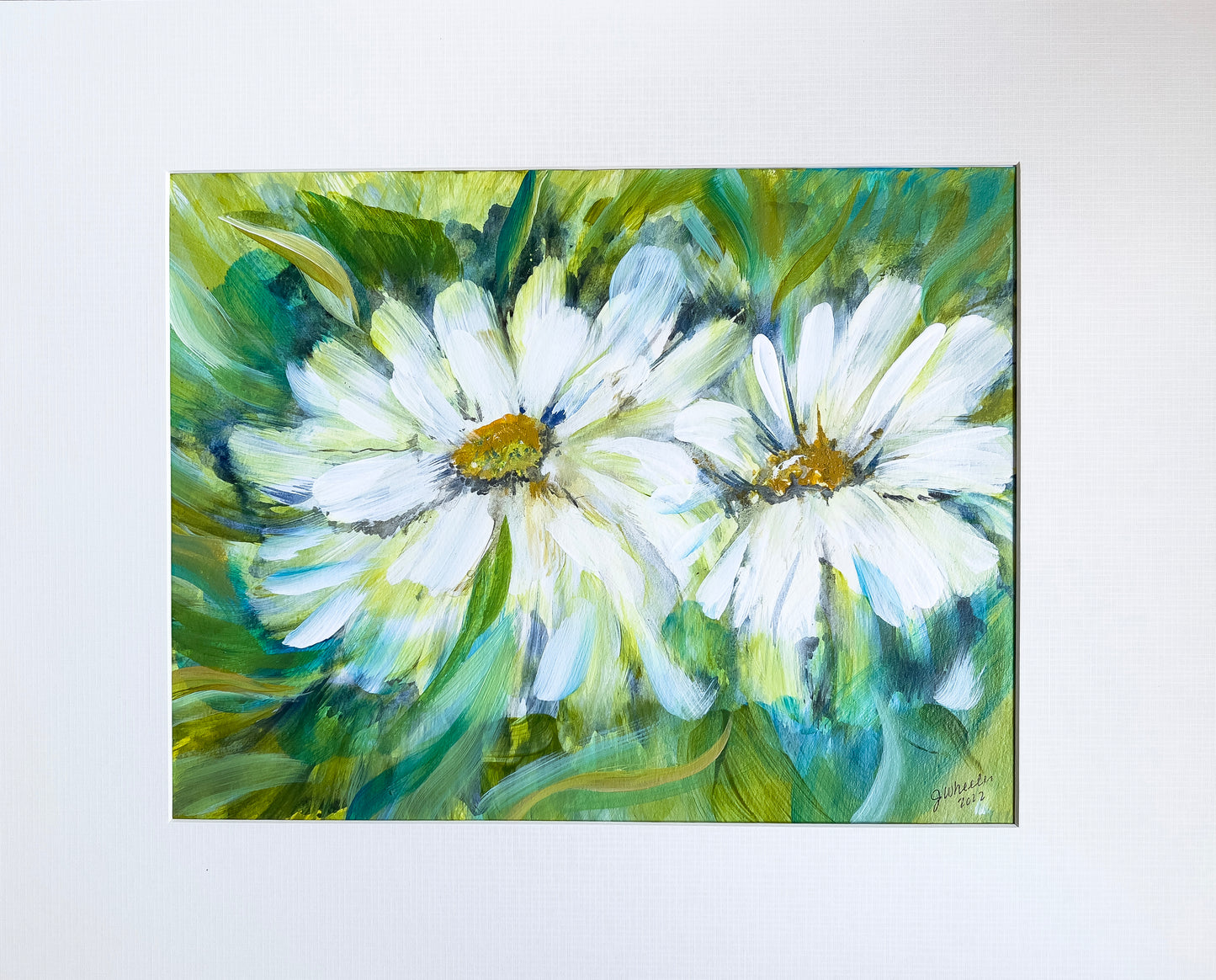 ORIGINAL ART: Daisies 4