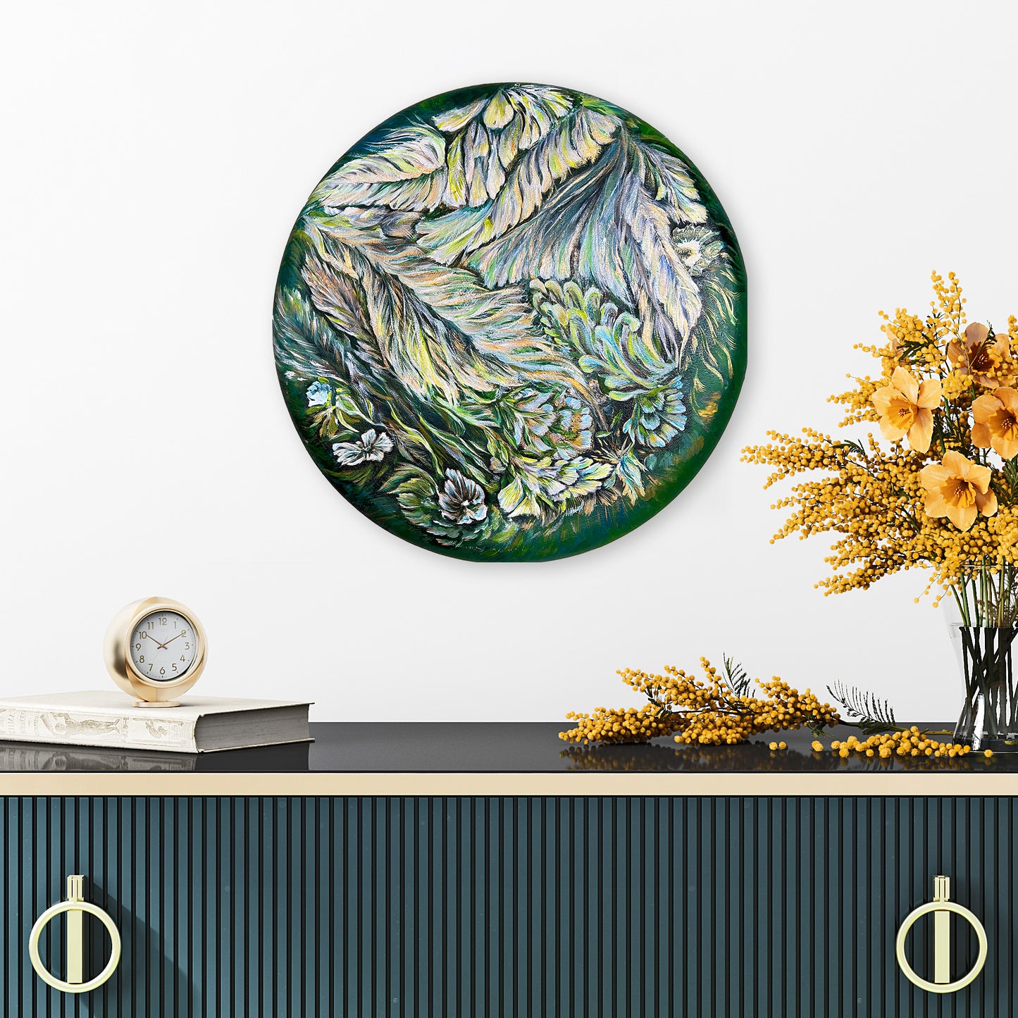 ORIGINAL ART: "Feathered"