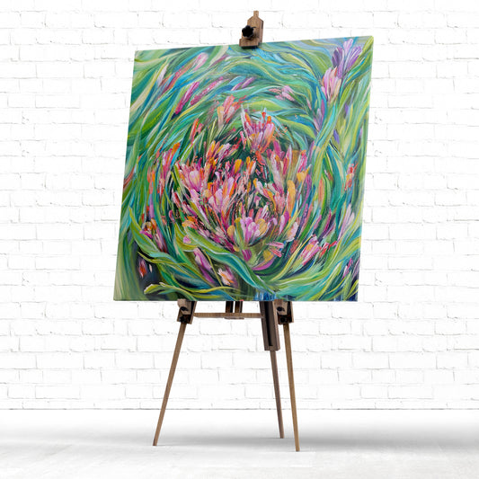 Creation - 36x36 Original Painting Acrylic on Canvas