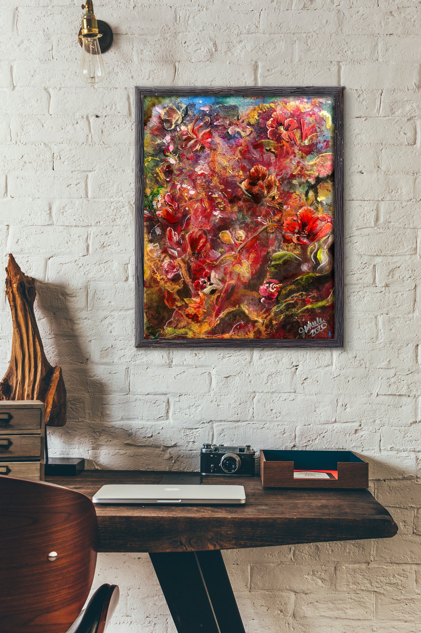 ORIGINAL ART: "Seeing Red" 11x14