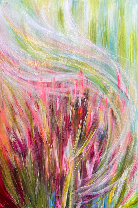 Swept Away - 24x36 Original Painting Acrylic on Canvas