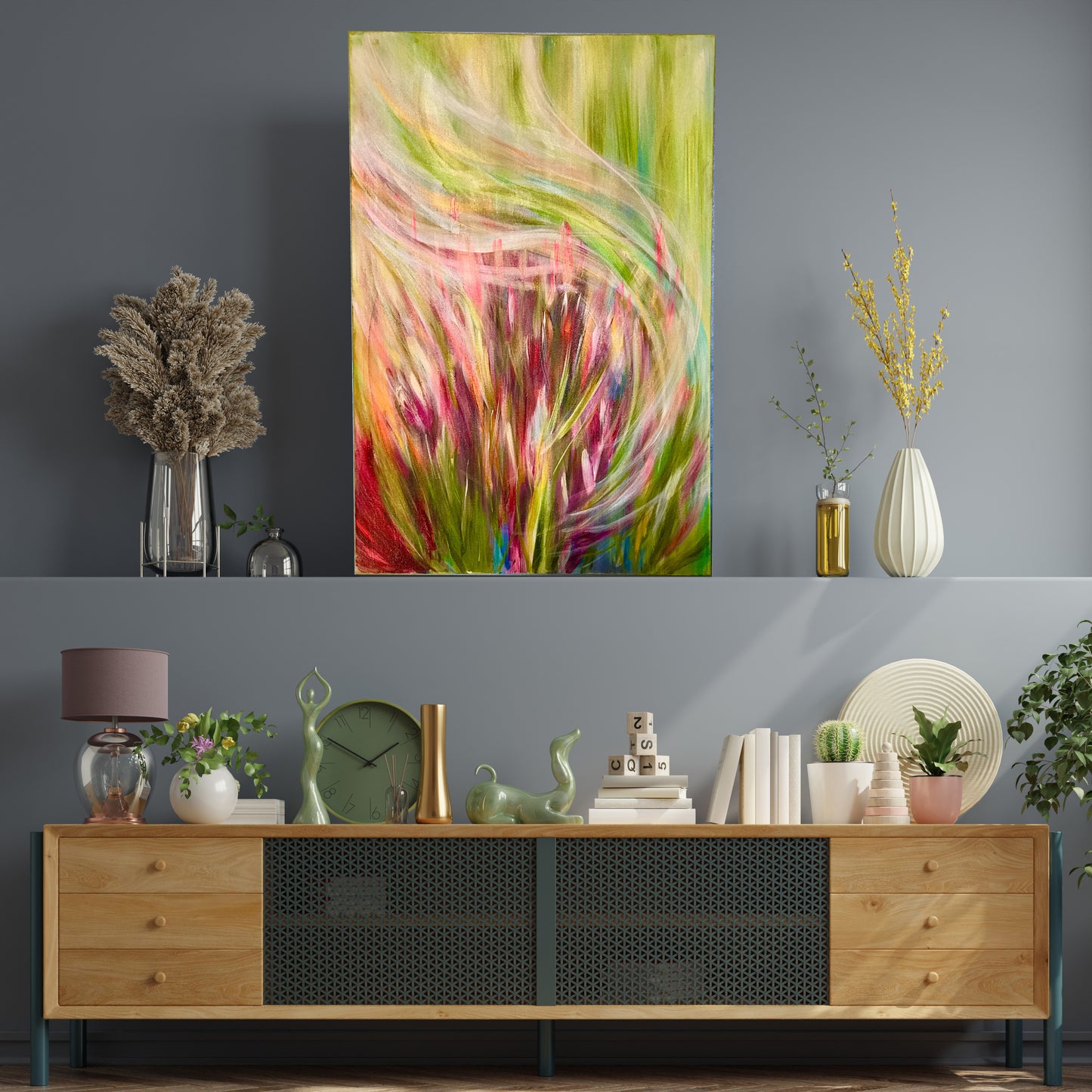 Swept Away - 24x36 Original Painting Acrylic on Canvas