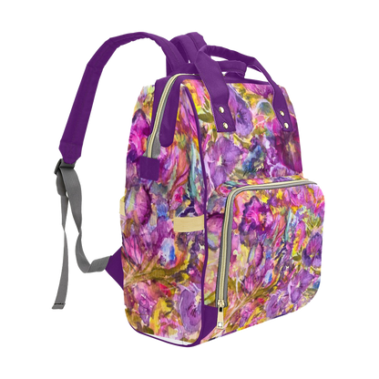 Multi-Function Backpack Designed with Jen Wheeler Art