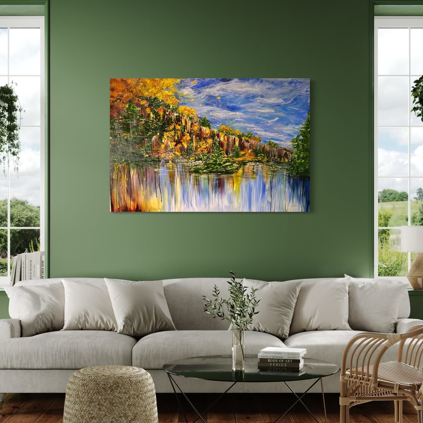 The Most Perfect Day - 48x60 Original Painting Acrylic on Canvas