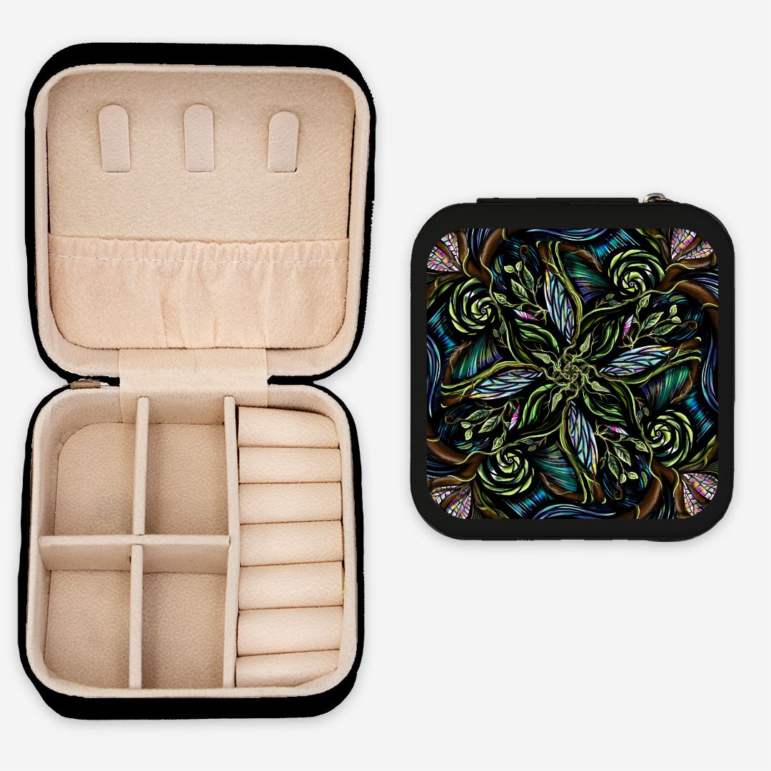 Roots and Wings Jewelry Travel Case