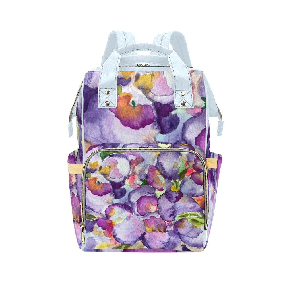 Multi-Function Backpack Designed with Jen Wheeler Art