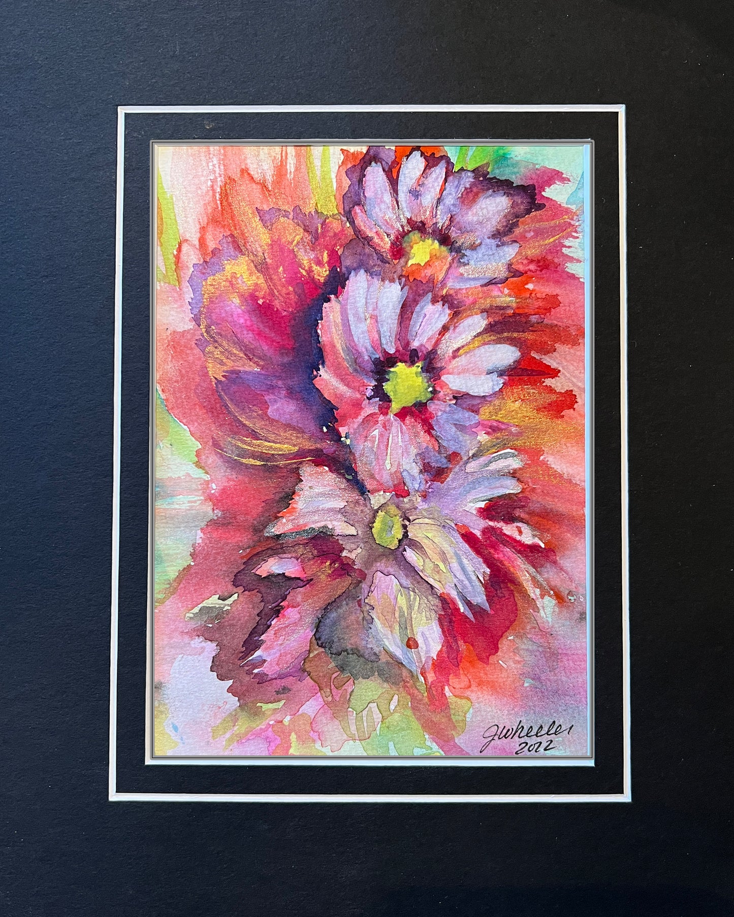 ORIGINAL ART: Bright Flowers